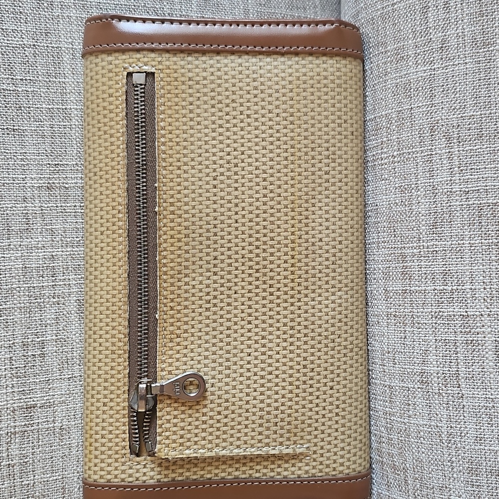 Dooney & Bourke Panama Collection Tri-fold Snap Wallet - Picture 3 of 8